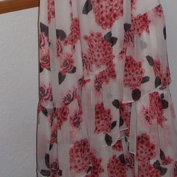 White House Black Market Full Length Dress, Size M - Picture 5 of 8